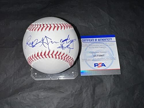 Angyal Hernandez Aláírt Major League Baseball MLB Legendás Bíró PSA/DNS - Dedikált Baseball