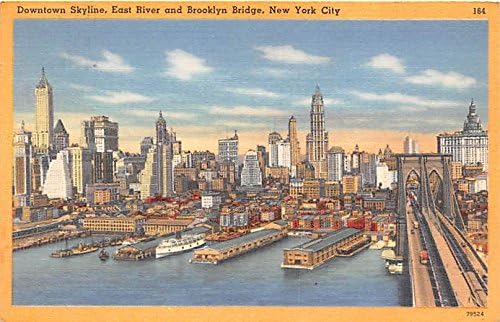 Brooklyn Híd, New York-I Képeslap