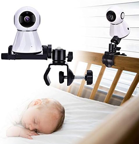 Canyita Bébi Kamera Szerelhető, 360 Fokban Forgatható, Állítható Univerzális Csecsemő Video Monitor-tartó Polc, Alkalmas
