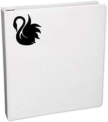 Alku Max Matricák Hattyú Sziluett Matrica Notebook Autós Laptop 5.5 (Fekete)