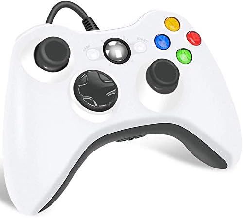 Vezetékes Kontroller, Xbox 360, YAEYE Xbox 360 Játékvezérlő Kettős Vibráció Turbo a Microsoft Xbox 360/360 Vékony, PC,