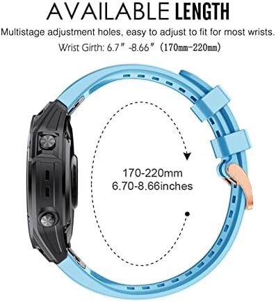 OTGKF Szilikon Okos Watchband A Garmin Fenix 7 7 X 7-ES 6X 6 Pro 5X 5 Plusz 3HR Easy Fit gyorskioldó 20 26 22mm Karszalag